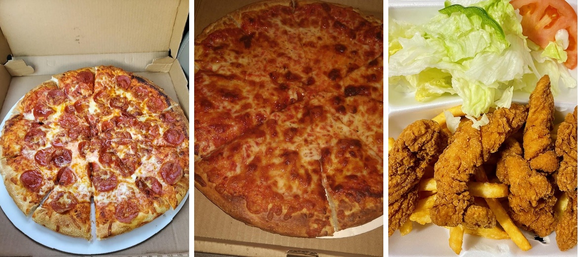 Rainbow Pizza House Menu